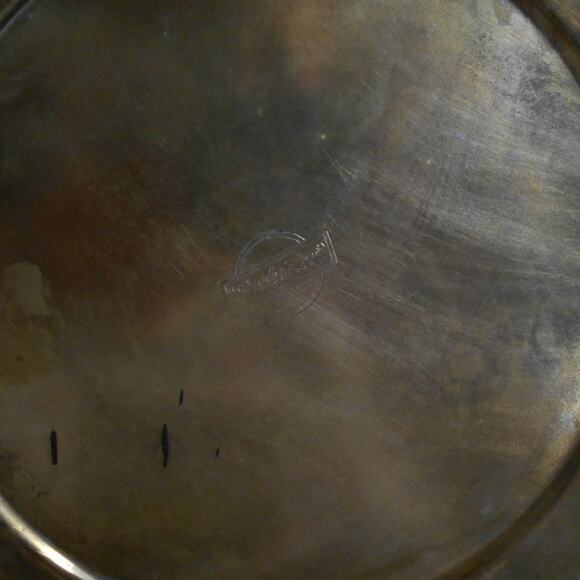 Vintage MCM Rochester Copper Chafing Parts 9" Round Dish w/Lid - Picture 7 of 12